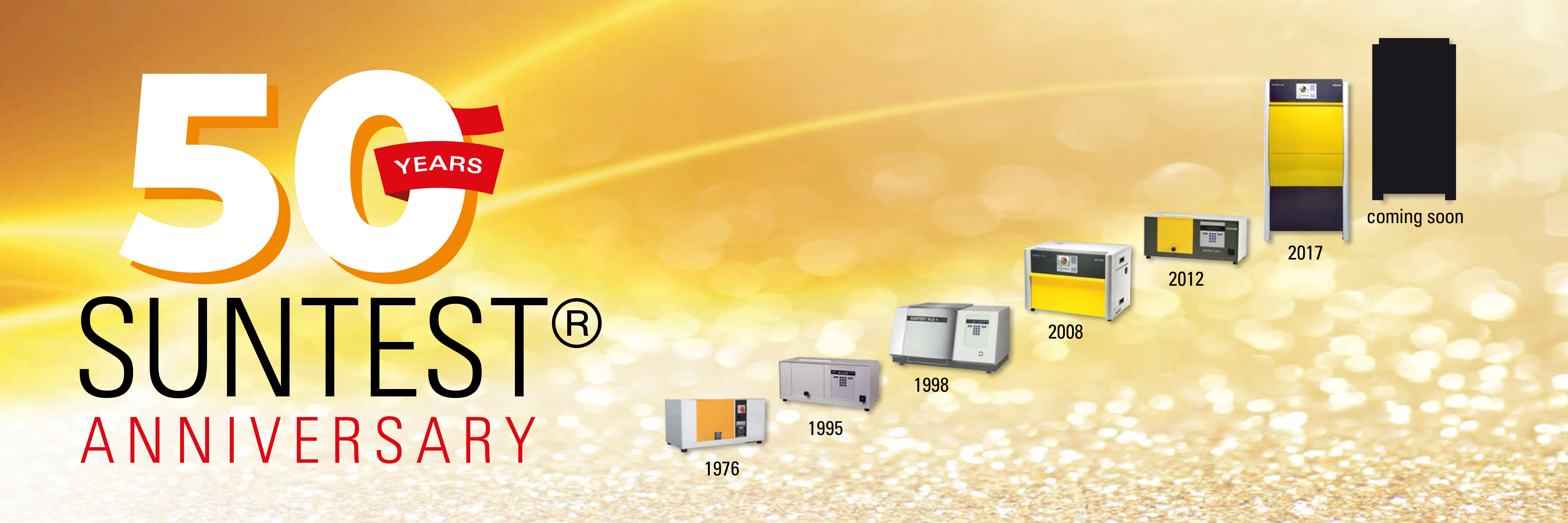 50 Years Suntest Promotion