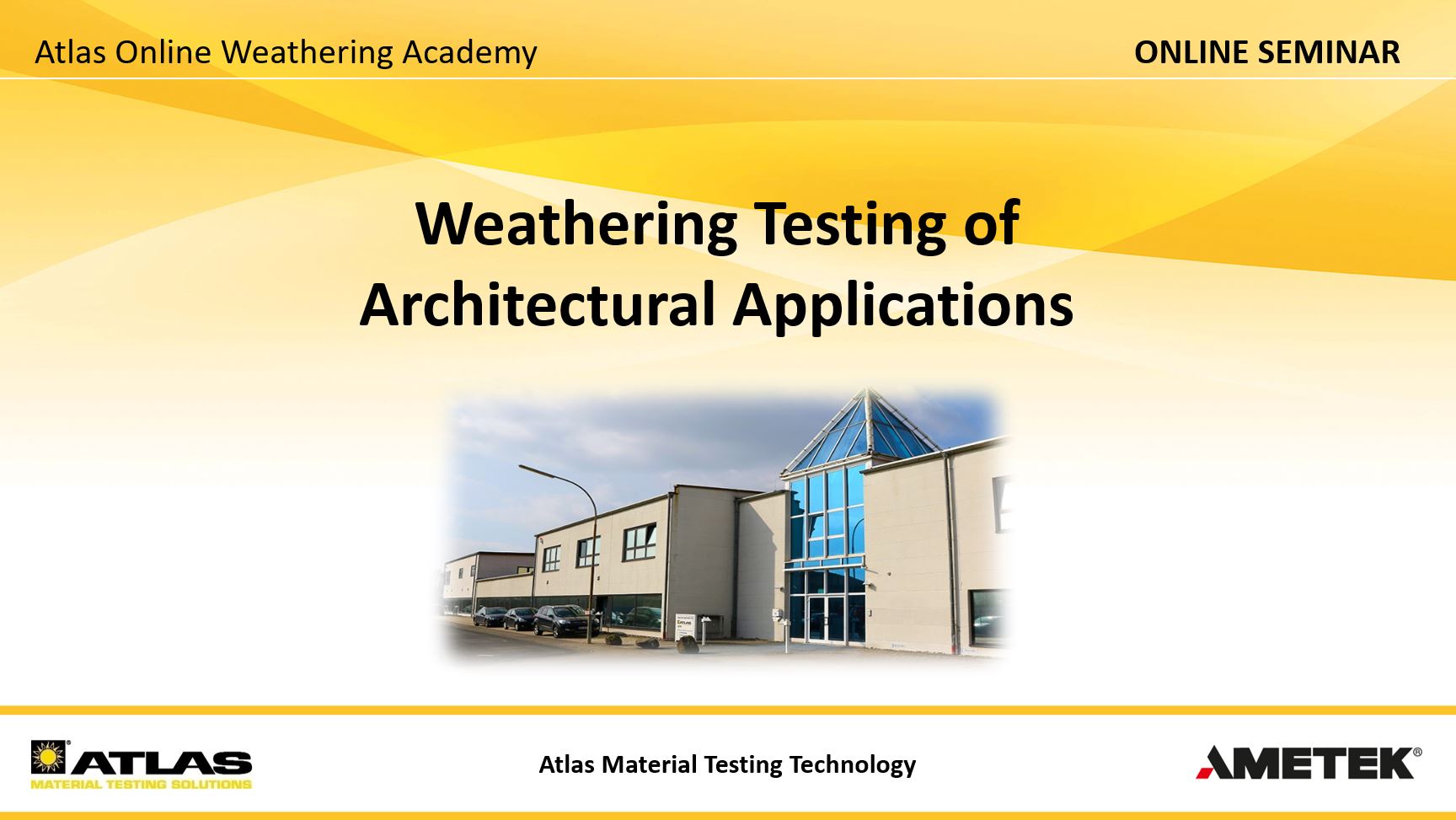 Architectural and Construction Weathering Testing | Atlas